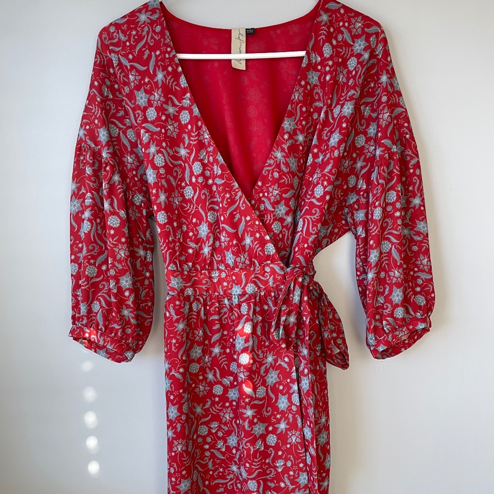 Allison Joy Wrap Dress - size small